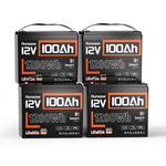 Humsienk_12V_100Ah_Group24_Bluetooth_LIFePO4_Battery_4PACK