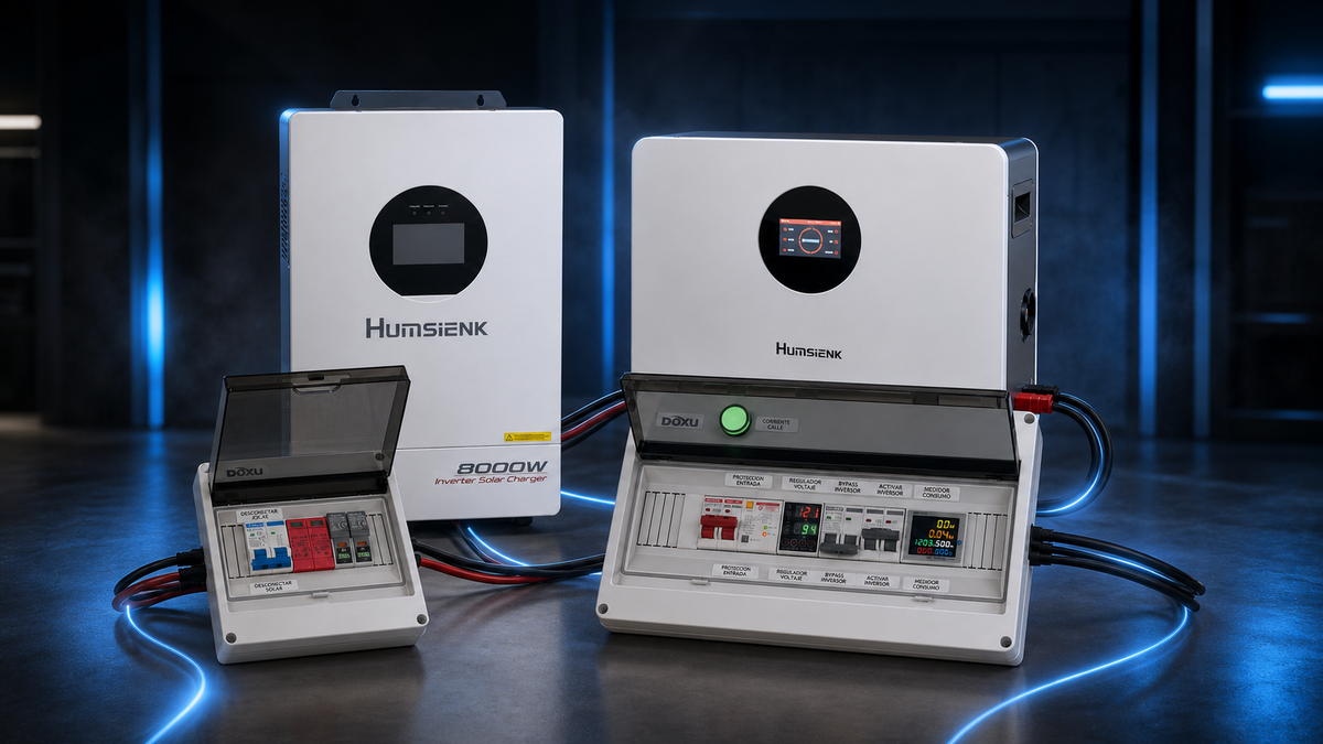 Building a Complete Humsienk 8 kW Hybrid System From Scratch