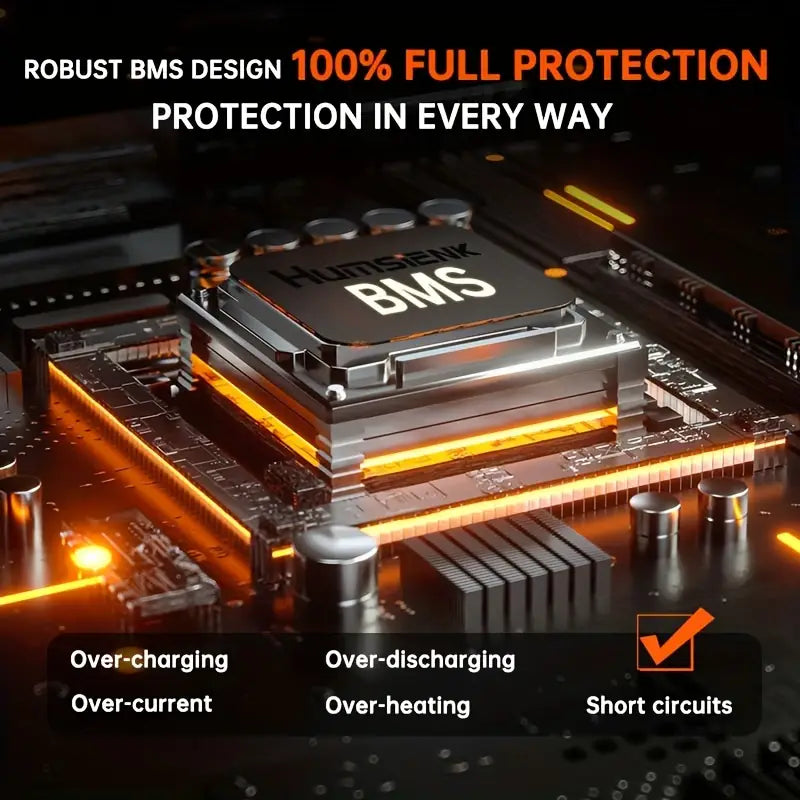 [⚡Black Friday Offer] 12V 100Ah Group 24 LiFePO4 Battery with 100A BMS