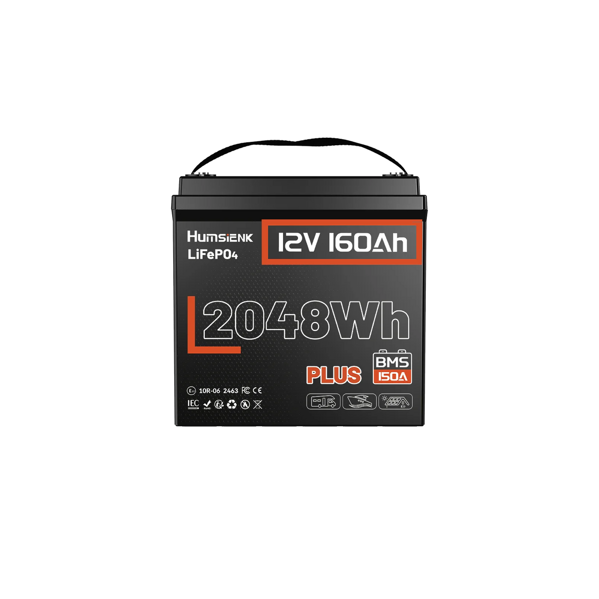 Humsienk 12V 160Ah Plus LiFePO4 Battery