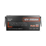 Humsienk 12V 200Ah Plus LiFePO4 Battery with 250A BMS
