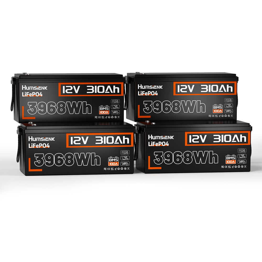 [⚡Black Friday Offer] 12V 310Ah LiFePO4 Battery with 100A BMS