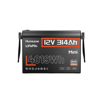 Humsienk 12V 314Ah Mini LiFePO4 Battery