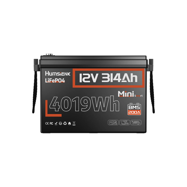 Humsienk_12V_314Ah_MINI_LiFePO4_Bluetooth_Battery_200A_BMS_1