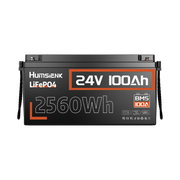 Humsienk 24V 100Ah LiFePO4 Battery