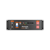Humsienk 48V 100Ah 3U Server Rack LiFePO4 Battery | 3A Active Balancing & CAN/RS485/RS232 Protocols
