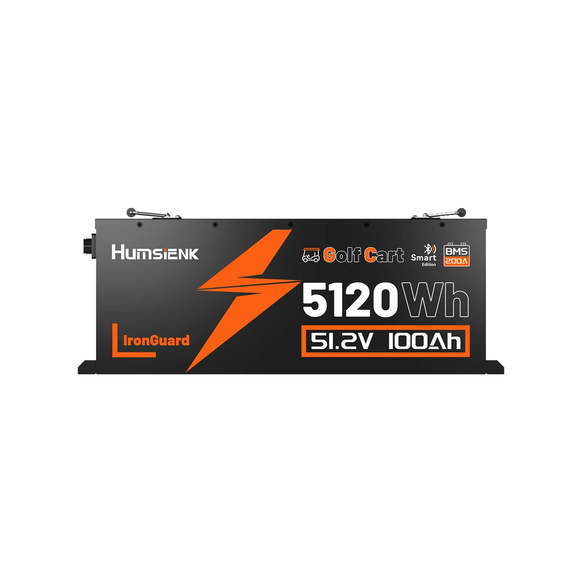 Humsienk 48V 100Ah/150Ah Bluetooth LiFePO4 Golf Cart Battery