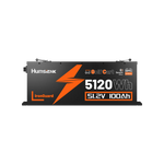 Humsienk 48V 100Ah/150Ah Bluetooth LiFePO4 Golf Cart Battery