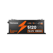 Humsienk 48V 100Ah/150Ah Bluetooth LiFePO4 Golf Cart Battery