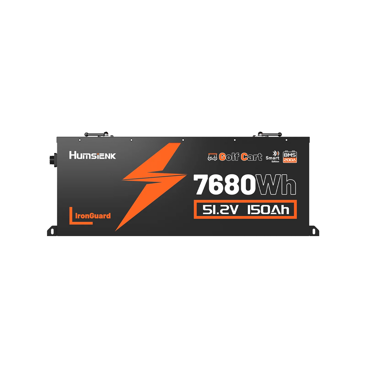 Humsienk 48V 100Ah/150Ah Bluetooth LiFePO4 Golf Cart Battery