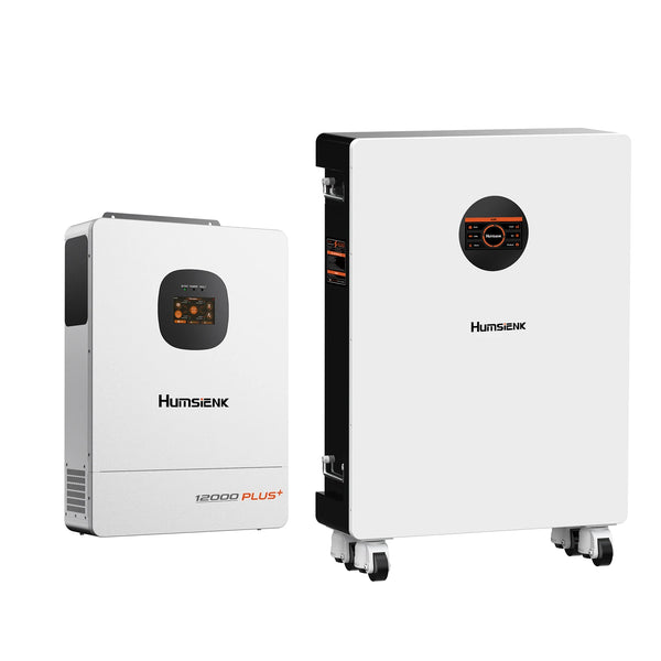 Humsienk 48V 314Ah 16kwh LiFePO4 Battery with 12kw inverter