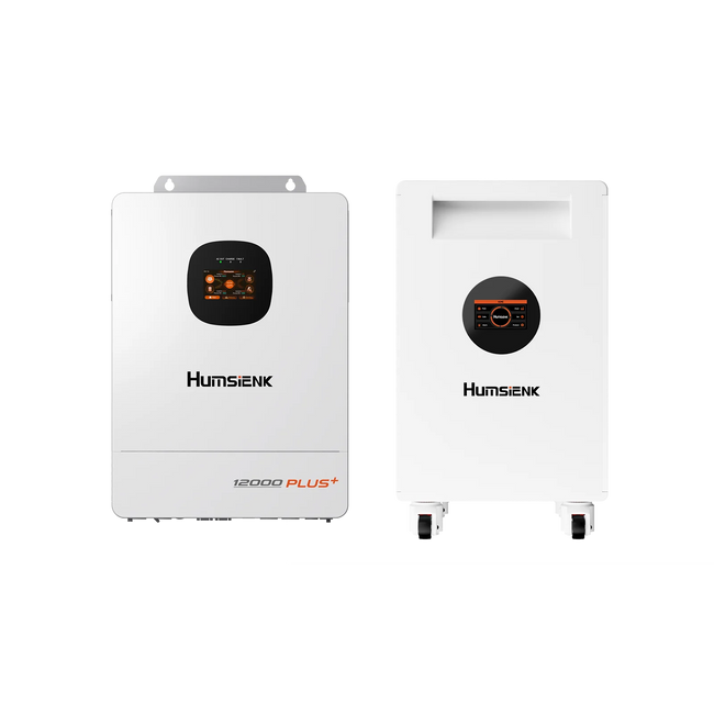 Humsienk 48V 628Ah whole home energy storage system with 12000W Solar Hybrid Inverter
