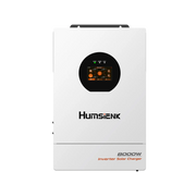 Inversor solar híbrido Humsienk 48V 8kW – Fase dividida 120/240V, UPS ≤10ms, MPPT dual