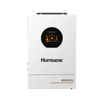 Humsienk 48V 8kW Hybrid Inverter | 120/240V Split-Phase, 10ms UPS, Dual MPPT