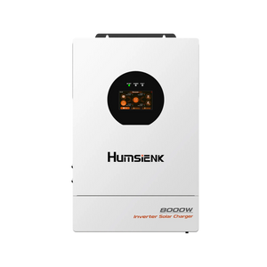 Humsienk 48V 8kW Hybrid Inverter | 120/240V Split-Phase, 10ms UPS, Dual MPPT
