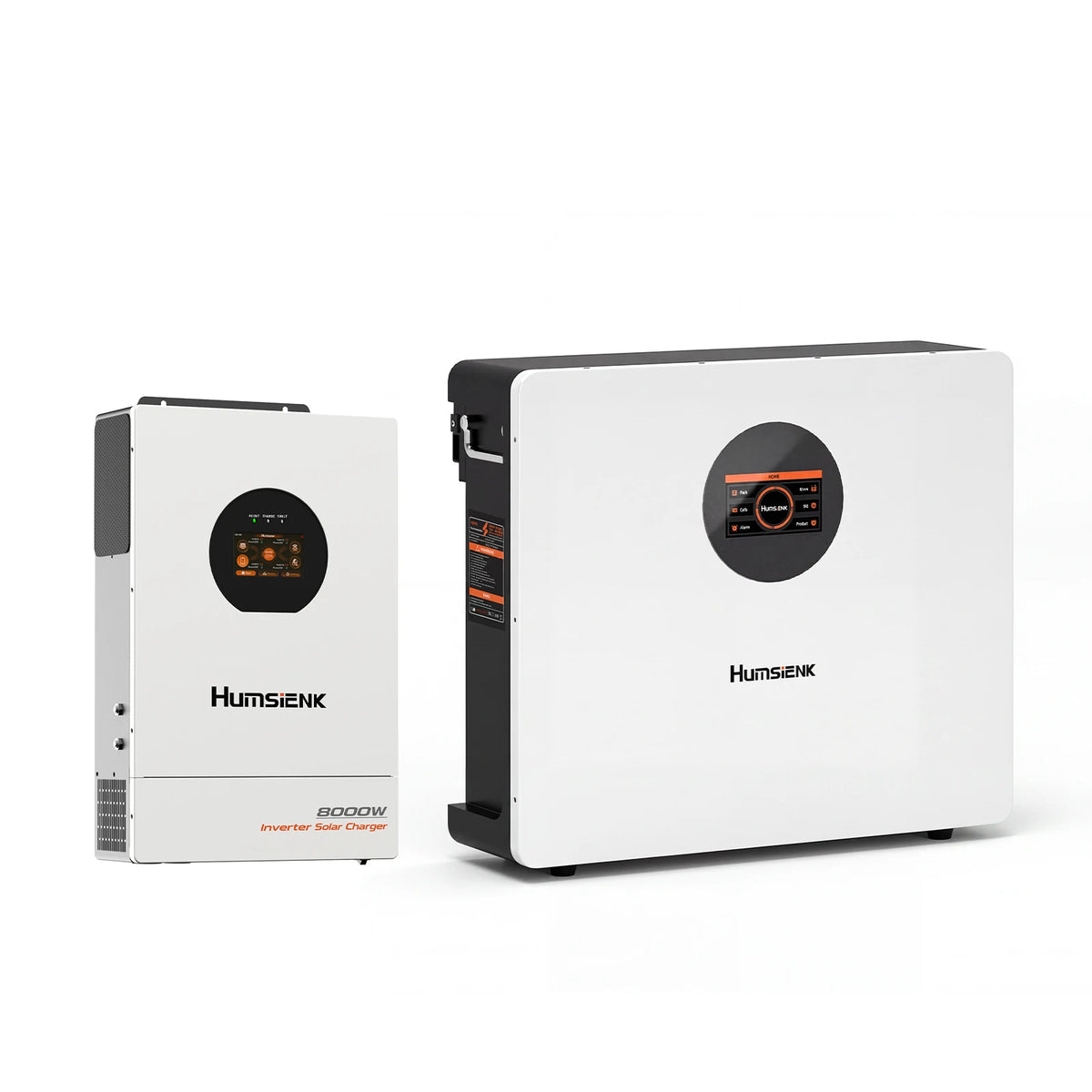 Humsienk 48V 8kW Hybrid Inverter | 120/240V Split-Phase, 10ms UPS, Dual MPPT