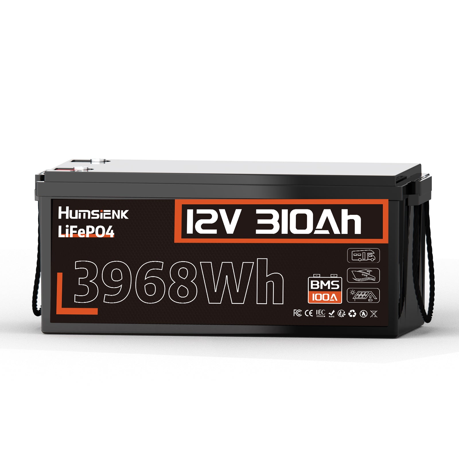 [⚡Black Friday Offer] 12V 310Ah LiFePO4 Battery with 100A BMS