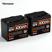 Humsienk_12V_100Ah_Group_24_LIFePO4_2PACK