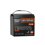 Humsienk 12V 150Ah Plus Bluetooth LiFePO4 Battery