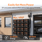 Humsienk 12V 150Ah Plus Bluetooth LiFePO4 Battery