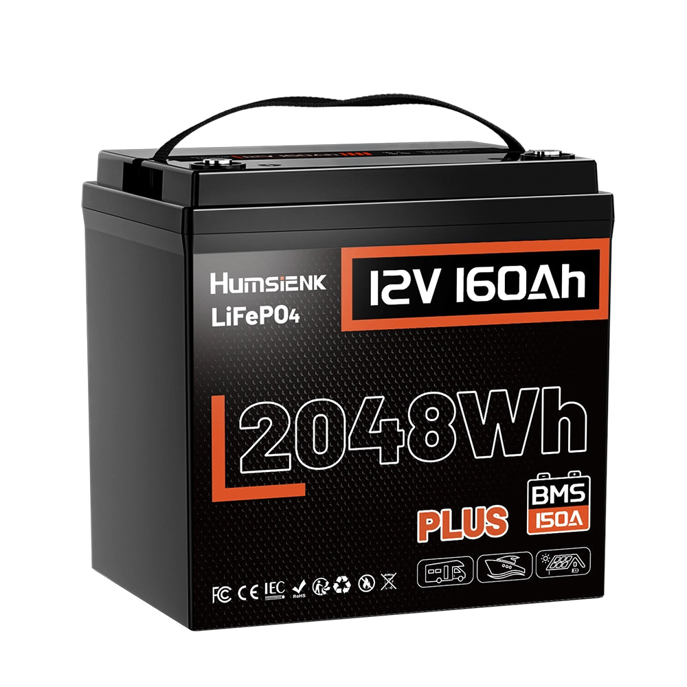 Humsienk 12V 160Ah Plus LiFePO4 Battery