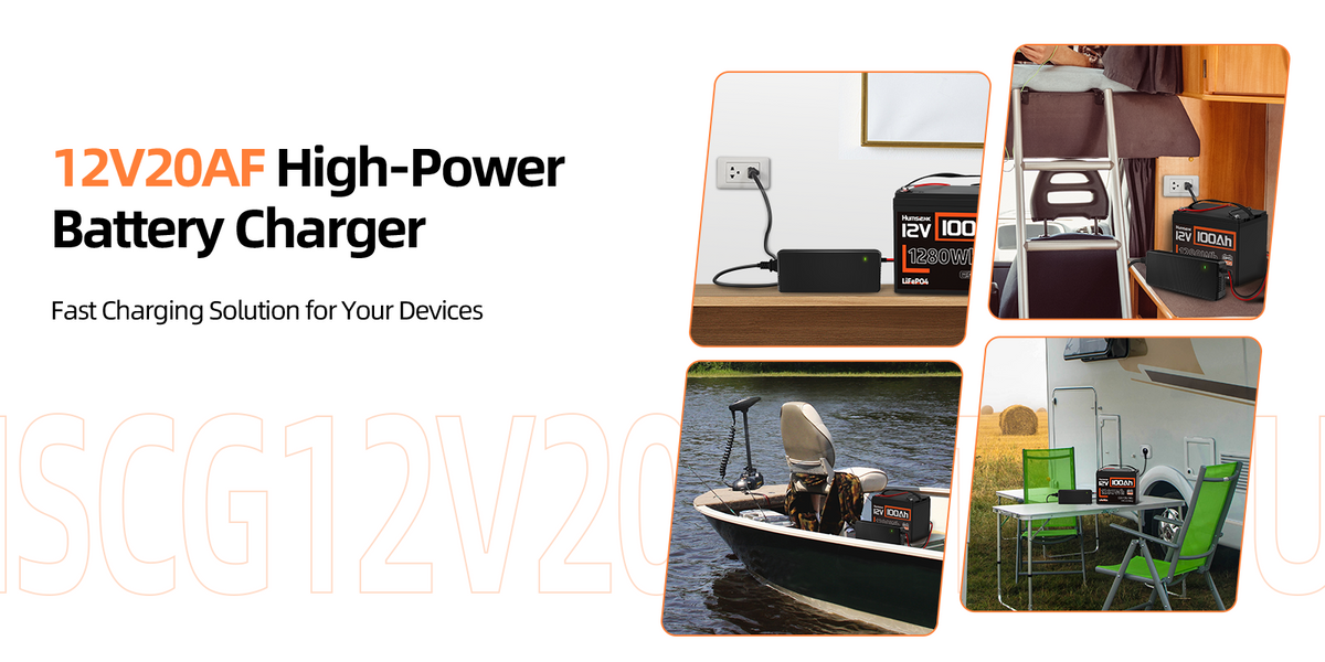 Humsienk_12V_20A_LIFePO4_Battery_Charger_Applications