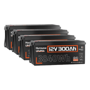 Humsienk 12V 300Ah LiFePO4 Battery