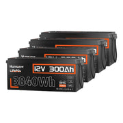 Humsienk 12V 300Ah LiFePO4 Battery
