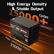 Humsienk 12V 314Ah Mini LiFePO4 Battery