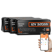 Humsienk_12V_320Ah_Bluetooth_LiFePO4_Battery_3PACK