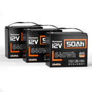 Humsienk_12V_50Ah_LiFePO4_Battery_3PACK