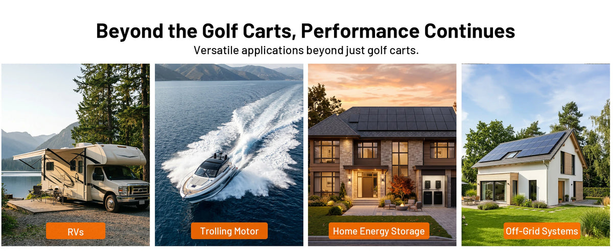Humsienk versatile LiFePO4 battery for RVs, trolling motors, home energy storage, and off-grid systems