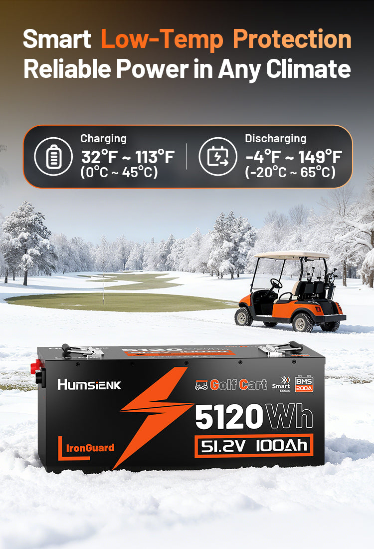 Humsienk_48V_100Ah_Golf_Cart_LiFePO4_Battery_200A_BMS_Low_Temp_Protection_900