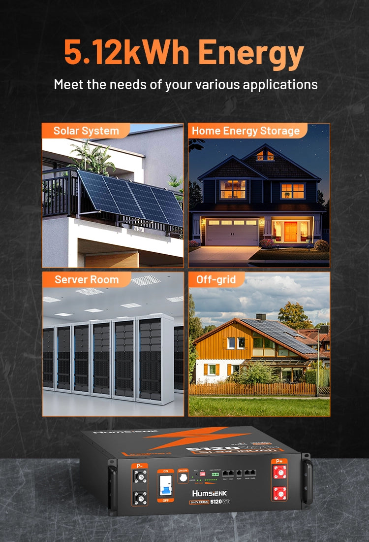 Humsienk_48V_100Ah_LiFePO4_Battery_3U_Server_Rack_LiFePO4_Battery_5.12kWh_MP