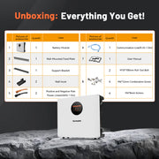 Humsienk 48V 8kW Solar Inverter Bundle