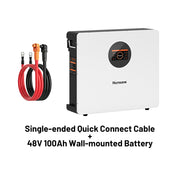 Humsienk Single-ended Quick Connect Cable for 48V 100Ah Wall-mounted Battery