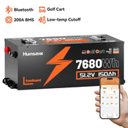 Humsienk_48V_150Ah_Golf_Cart_LiFePO4_Battery_200A_BMS
