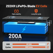 Humsienk_48V_150Ah_Golf_Cart_LiFePO4_Battery_200A_BMS_Zeeker_Blade_Cells