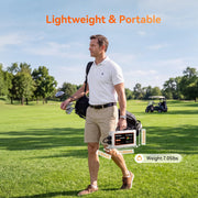 Humsienk 48V 25A LiFePO4 charger dimensions portable and space-saving design