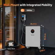 Humsienk_48V_300Ah_Wall_Mounted_LiFePO4_Battery_Compact_Size
