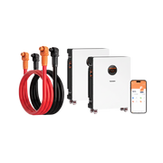 Humsienk 48V 314Ah Floor-standing Bluetooth LiFePO4 Battery 2 Pack 32.15kWh Bundle