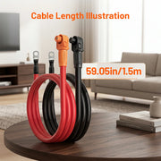 Humsienk Single-ended Quick Connect Cable for 48V 314Ah