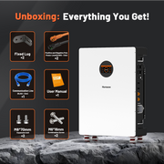 Humsienk 48V 12kW Solar Inverter Bundle