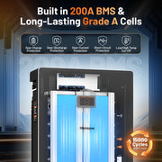 Humsienk_48V_314Ah_Wall_Mount_LiFePO4_Battery_200A_BMS_Bluetooth_200A_BMS