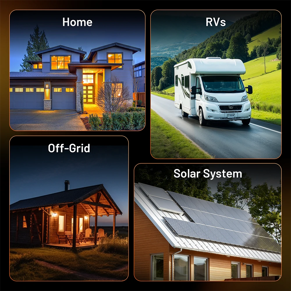 [⚡45-Day Pre Sale] 48V (51.2V) 314Ah Wall-Mounted Bluetooth LiFePO4 Battery with 200A BMS