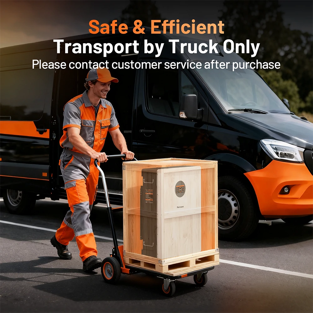 Humsienk_48V_314Ah_Wall_Mount_LiFePO4_Battery_200A_BMS_Bluetooth_Truck_Shipping