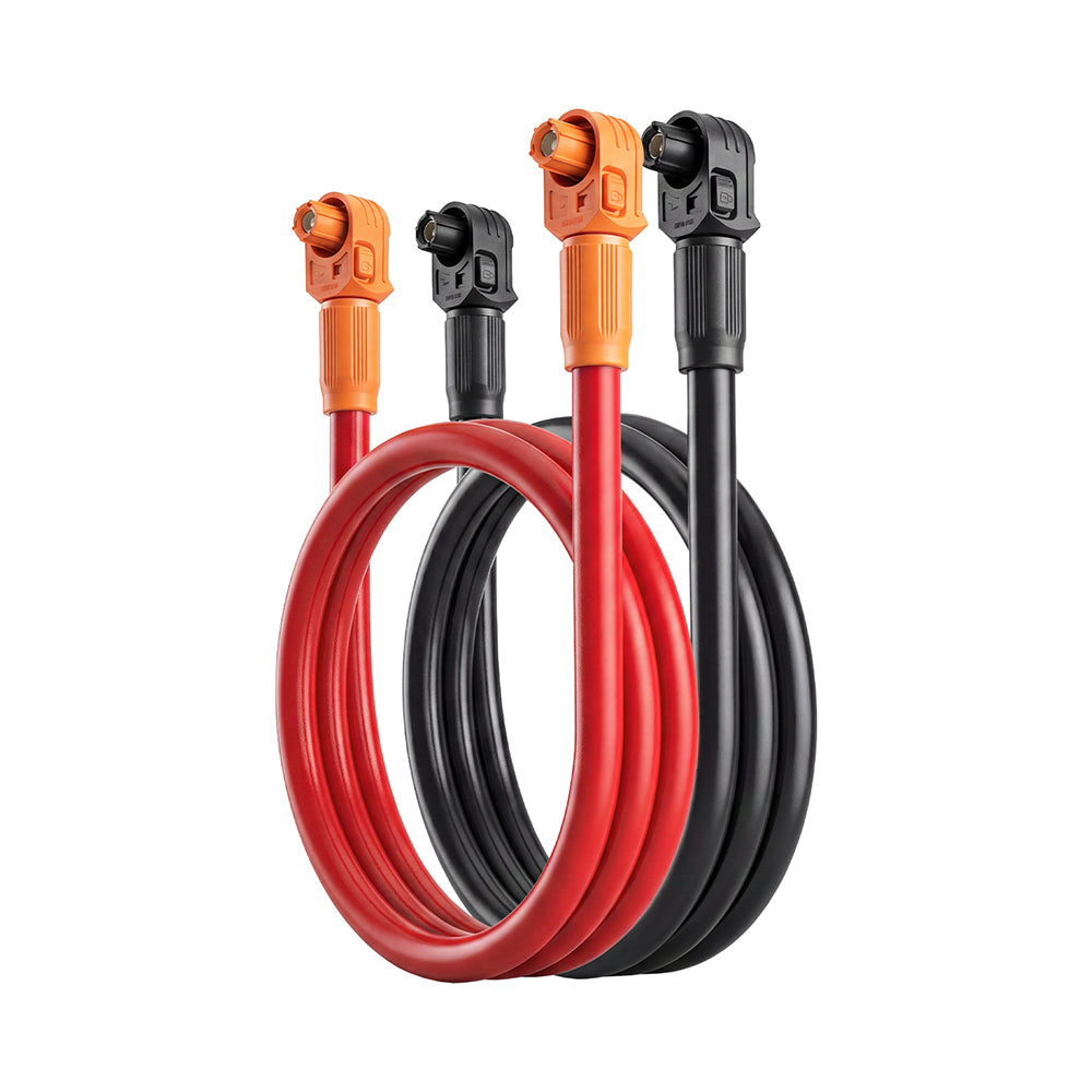 Humsienk Dedicated Double-ended Quick Connect Cable for 48V 314Ah Parallel Connection