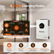Humsienk 48V 8kW Hybrid Inverter | 120/240V Split-Phase, 10ms UPS, Dual MPPT