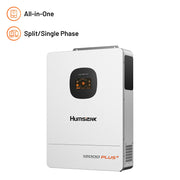 Humsienk 48V 12kW 3-in-1 Hybrid Inverter | Dual MPPT, 10ms UPS, 6-Unit Parallel