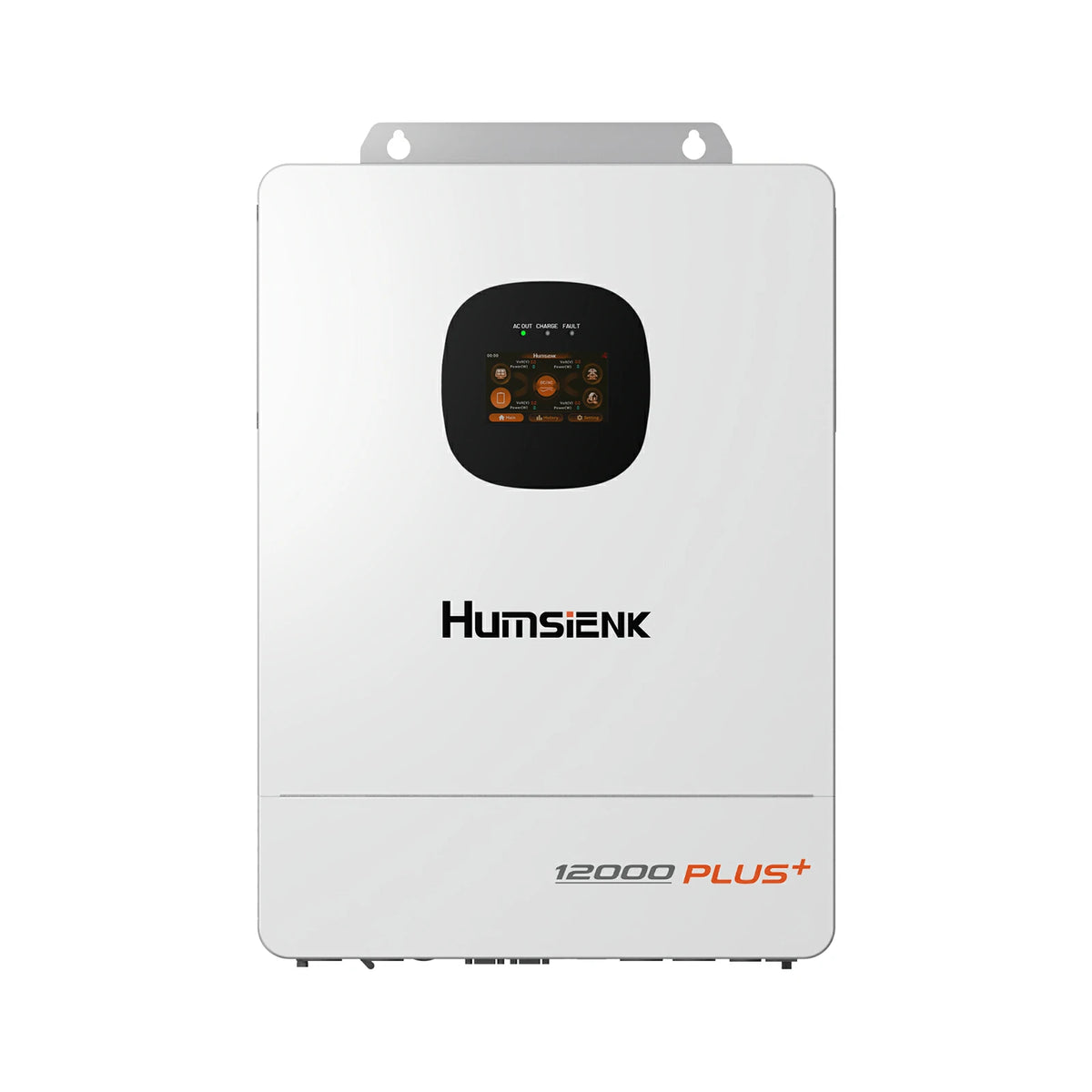 Humsienk 48V 12kW 3-in-1 Hybrid Inverter | Dual MPPT, 10ms UPS, 6-Unit Parallel